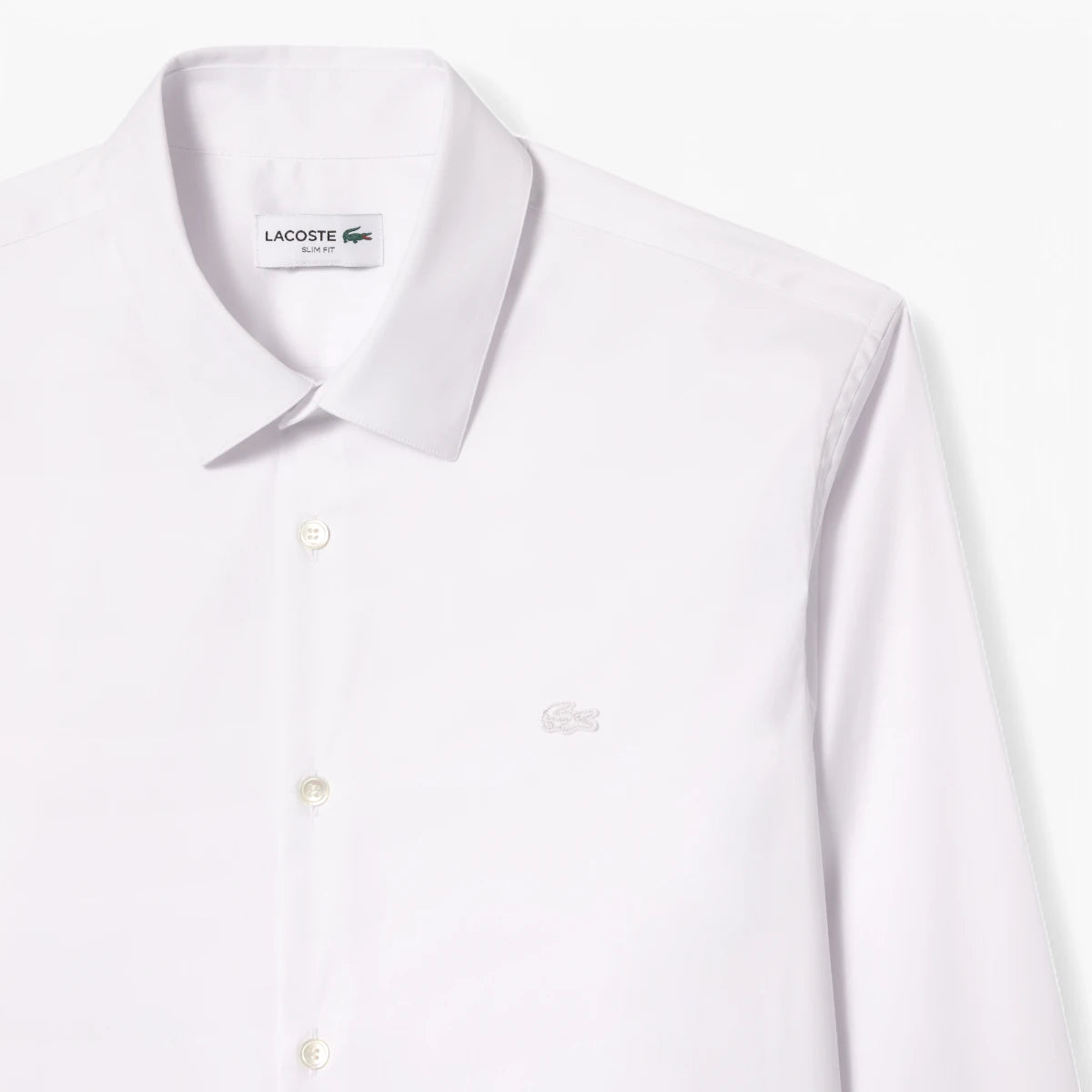 Lacoste Slim Fit Stretch Poplin Shirt | LEVISONS