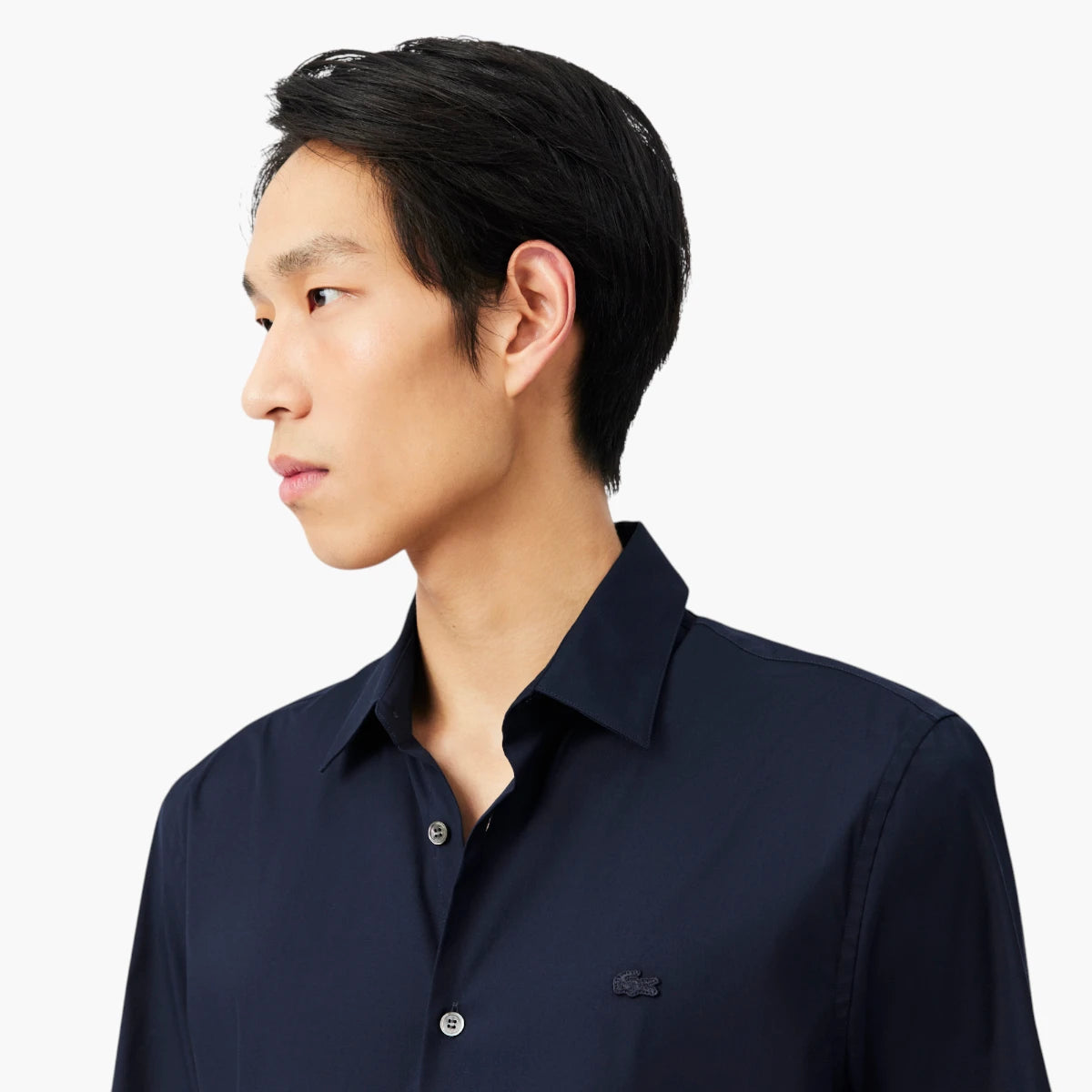 Lacoste Slim Fit Stretch Poplin Shirt | LEVISONS