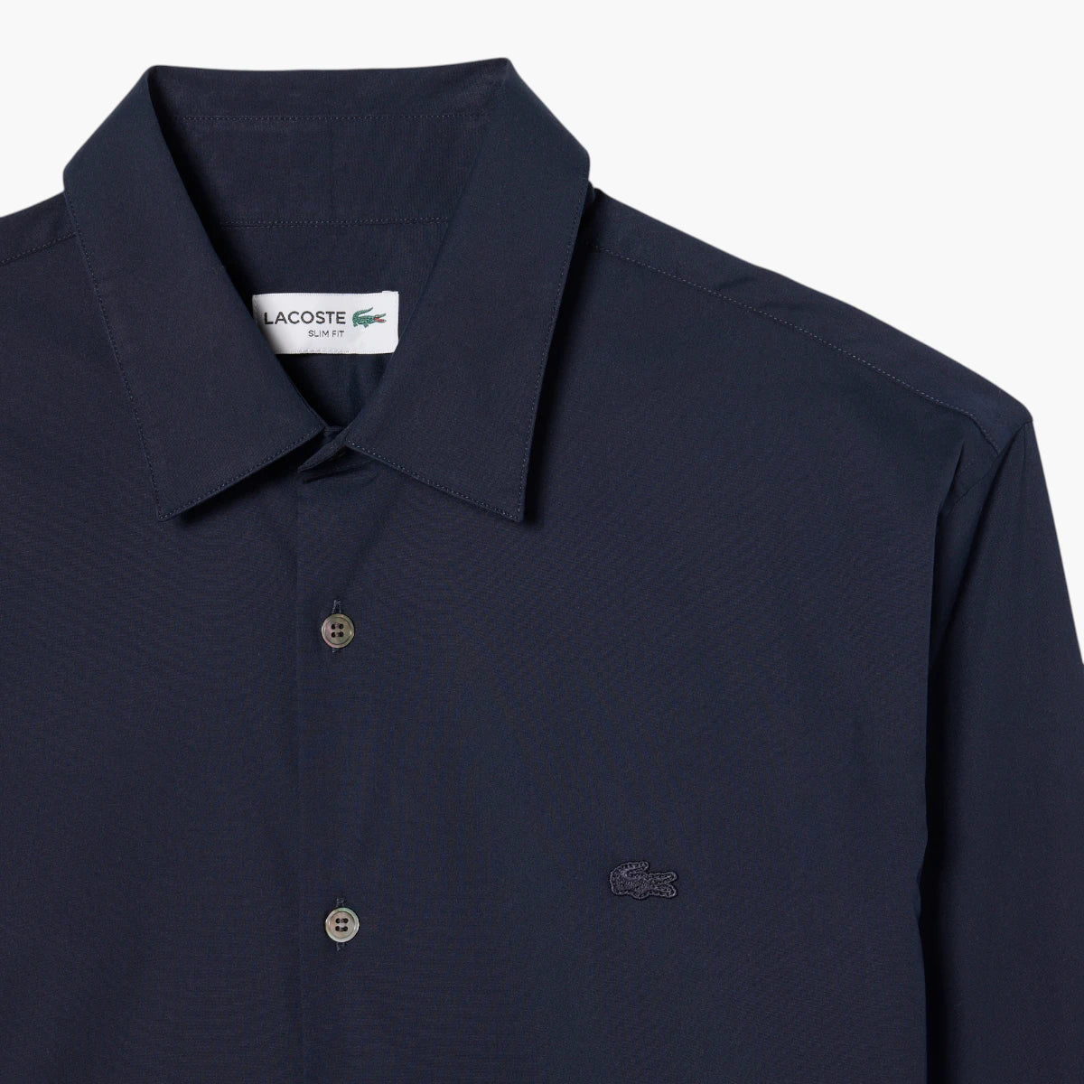 Lacoste Slim Fit Stretch Poplin Shirt | LEVISONS