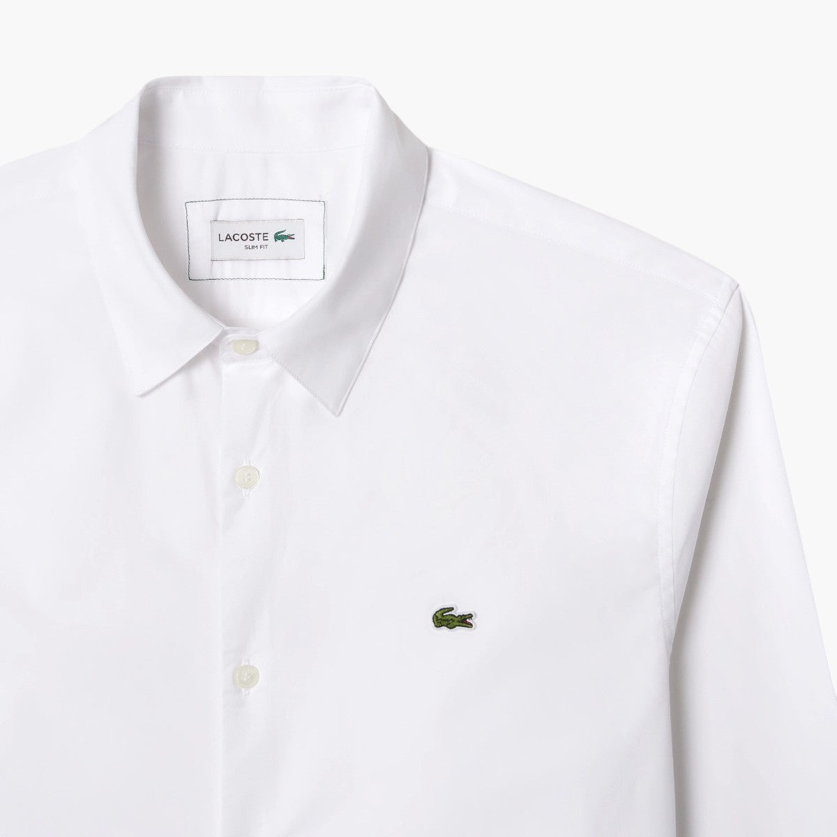 Lacoste Slim Fit Stretch Poplin Shirt | LEVISONS