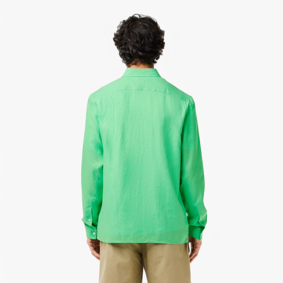 Lacoste Regular Fit Linen Shirt | LEVISONS