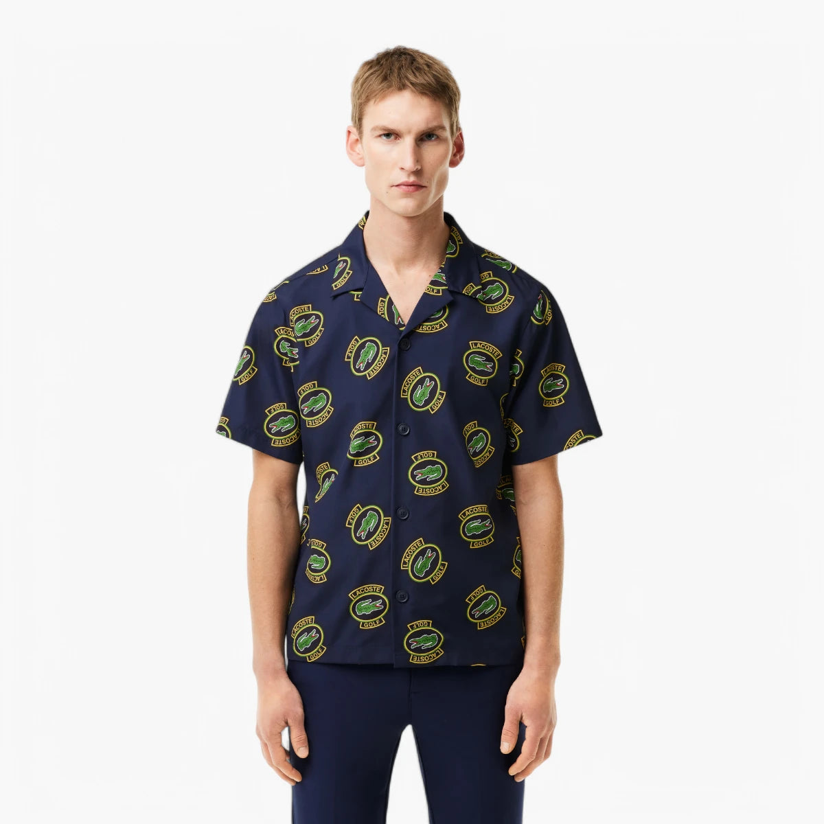 Lacoste Regular Hawaii Fit Uv Protect Golf Shirt | LEVISONS