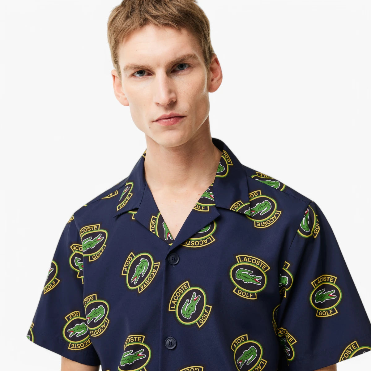 Lacoste Regular Hawaii Fit Uv Protect Golf Shirt | LEVISONS