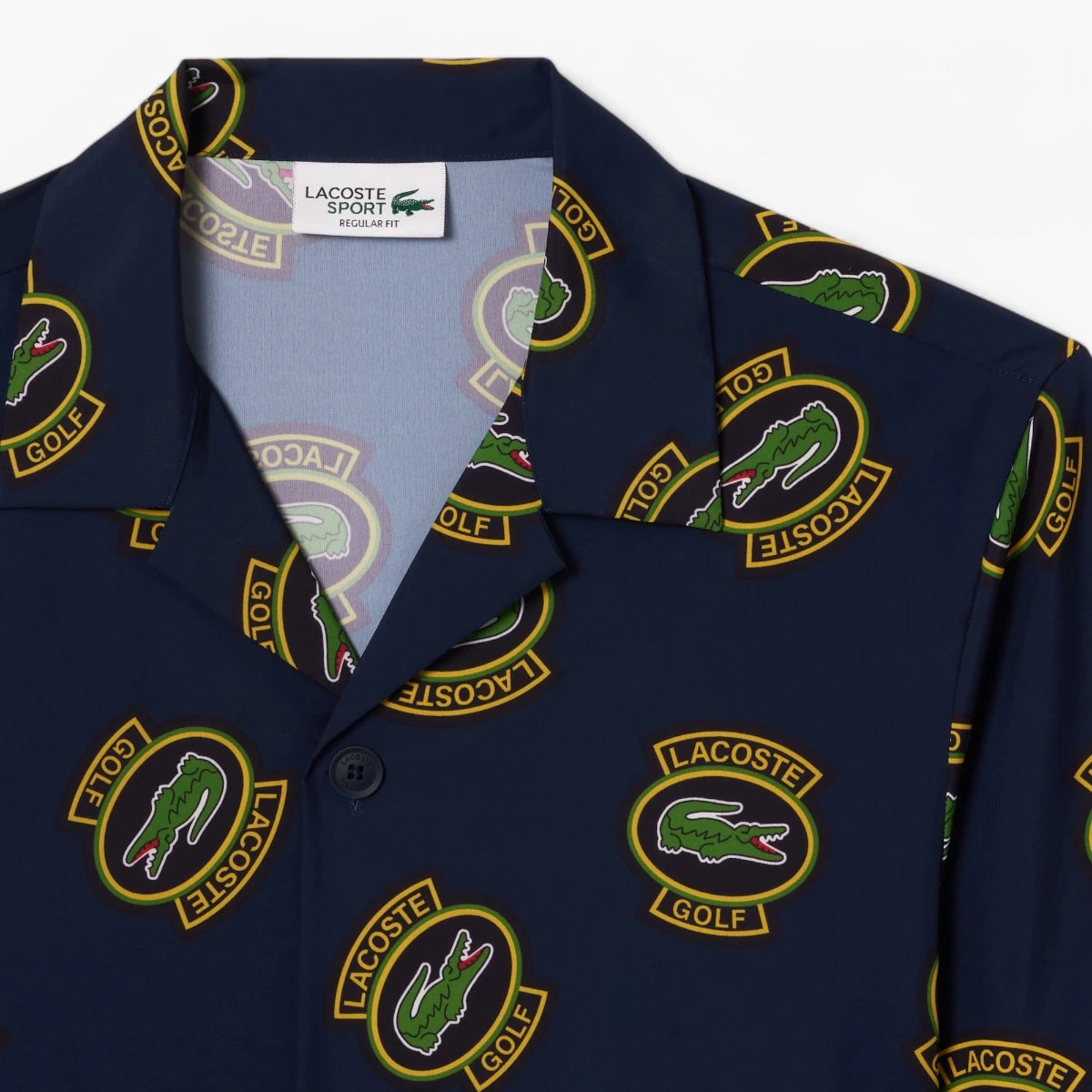 Lacoste Regular Hawaii Fit Uv Protect Golf Shirt | LEVISONS