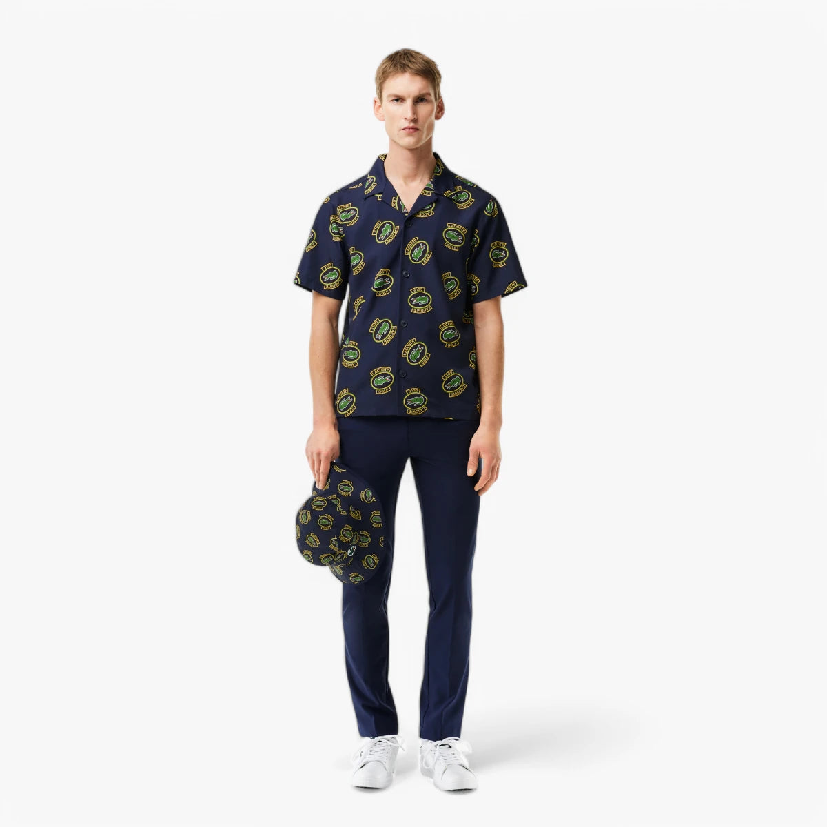 Lacoste Regular Hawaii Fit Uv Protect Golf Shirt | LEVISONS