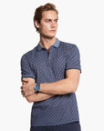 Michael Kors Greenwich Logo Print Cotton Jersey Polo Shirt | LEVISONS