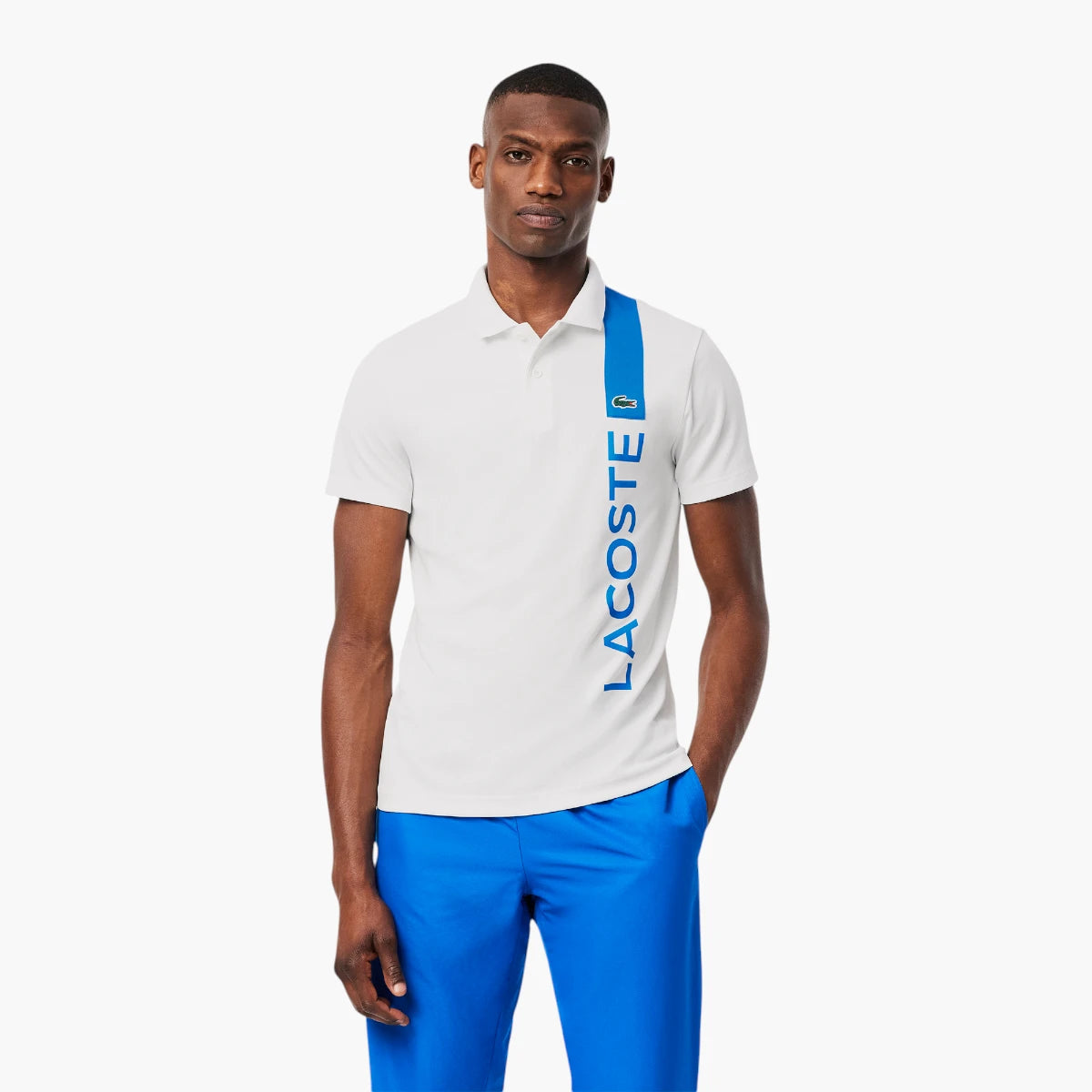 Lacoste Ultra Dry Print Branding Sport Polo Shirt | LEVISONS