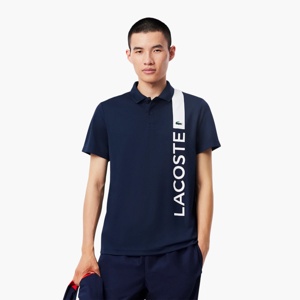 Lacoste Ultra Dry Print Branding Sport Polo Shirt | LEVISONS
