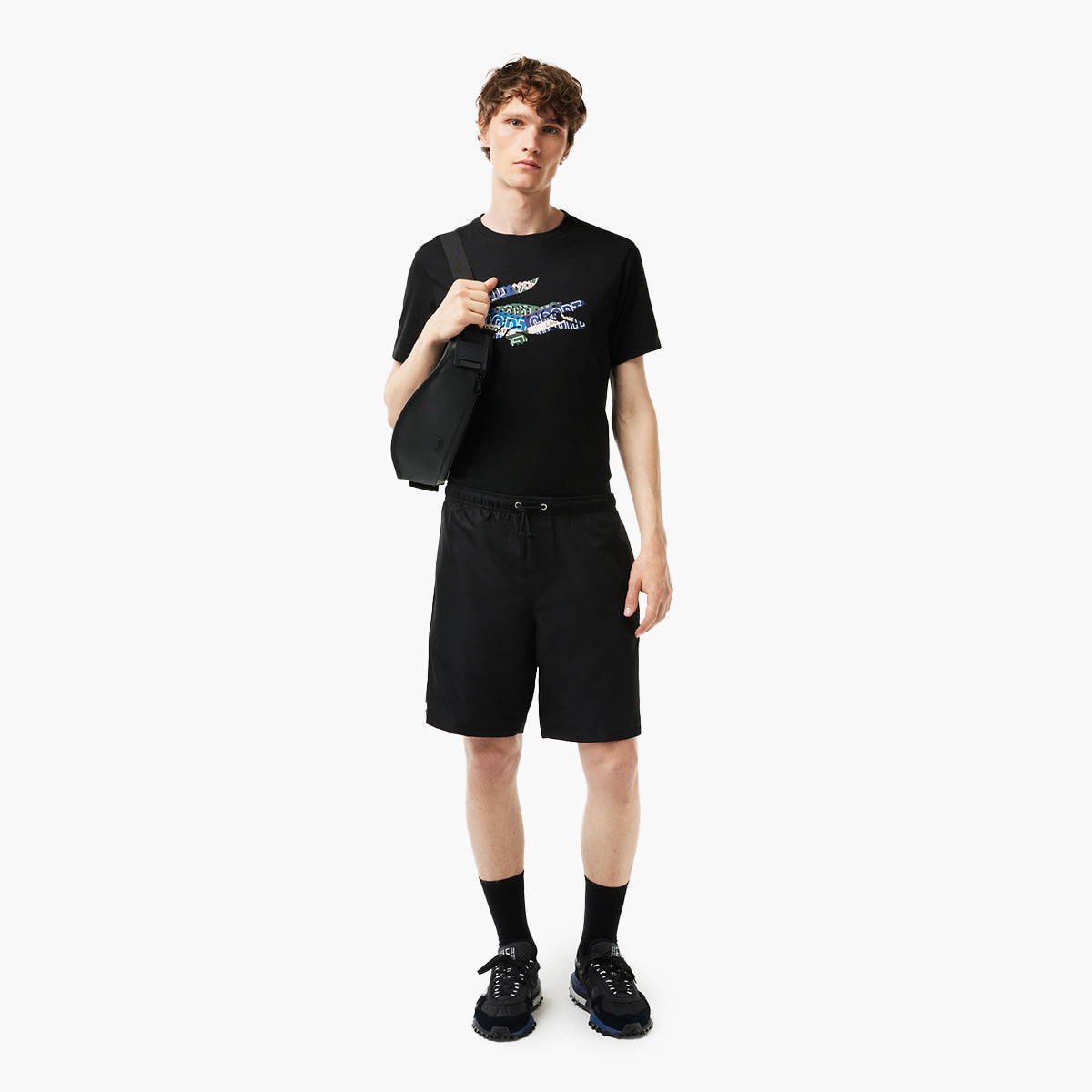 Sport Tennis Shorts In Solid Diamond Weave Taffeta – Levisons