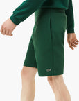 Lacoste Organic Brushed Cotton Fleece Jogger Shorts | LEVISONS