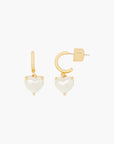 Kate Spade Heart Huggies | LEVISONS