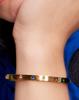 Kate Spade Set In Stone Hinged Bangle | LEVISONS