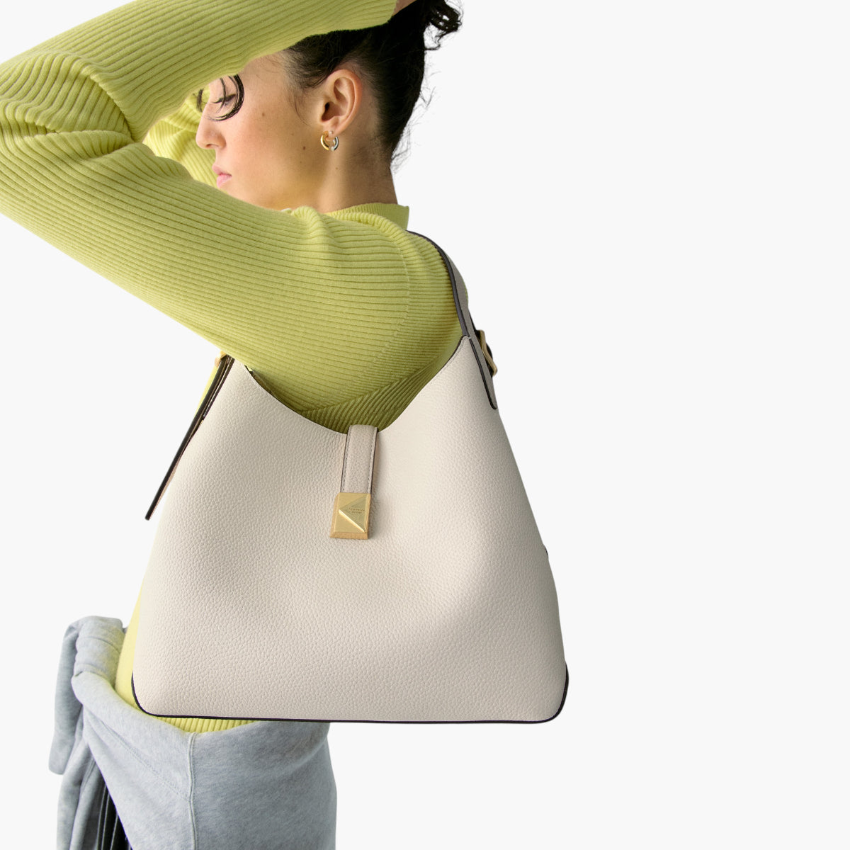 Kate Spade Deco Colorblocked Pebbled Leather Crossbody Tote | LEVISONS