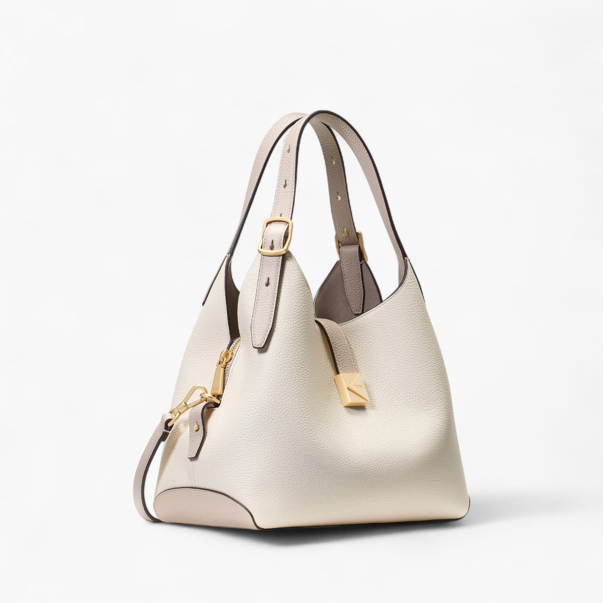 Kate Spade Deco Colorblocked Pebbled Leather Crossbody Tote | LEVISONS