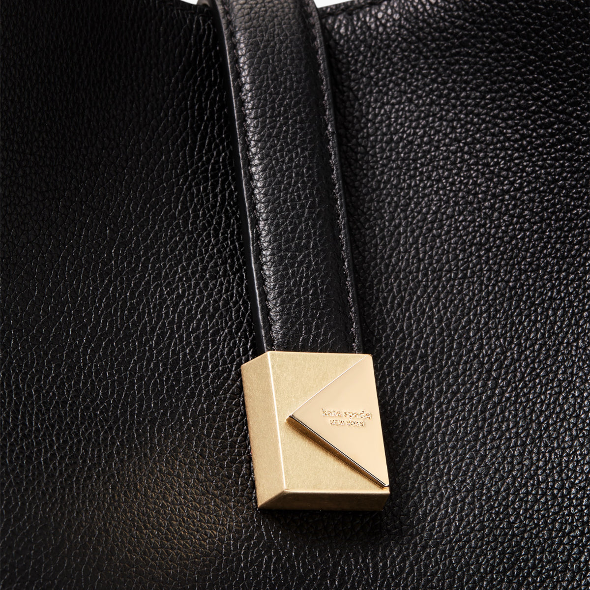Kate Spade Deco Pebbled Leather Large Shoulder Bag | LEVISONS