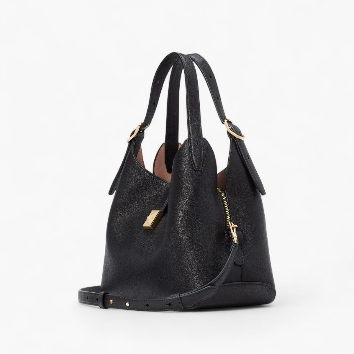 Kate Spade Deco Pebbled Leather Crossbody Tote | LEVISONS