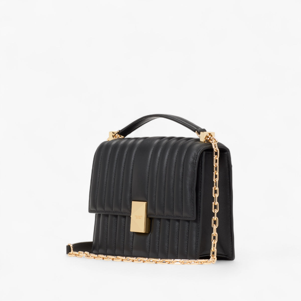 Kate Spade Deco Quilted Leather Chain Shoulder | LEVISONS