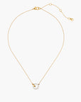 Kate Spade Set In Stone Interlink Pendant | LEVISONS