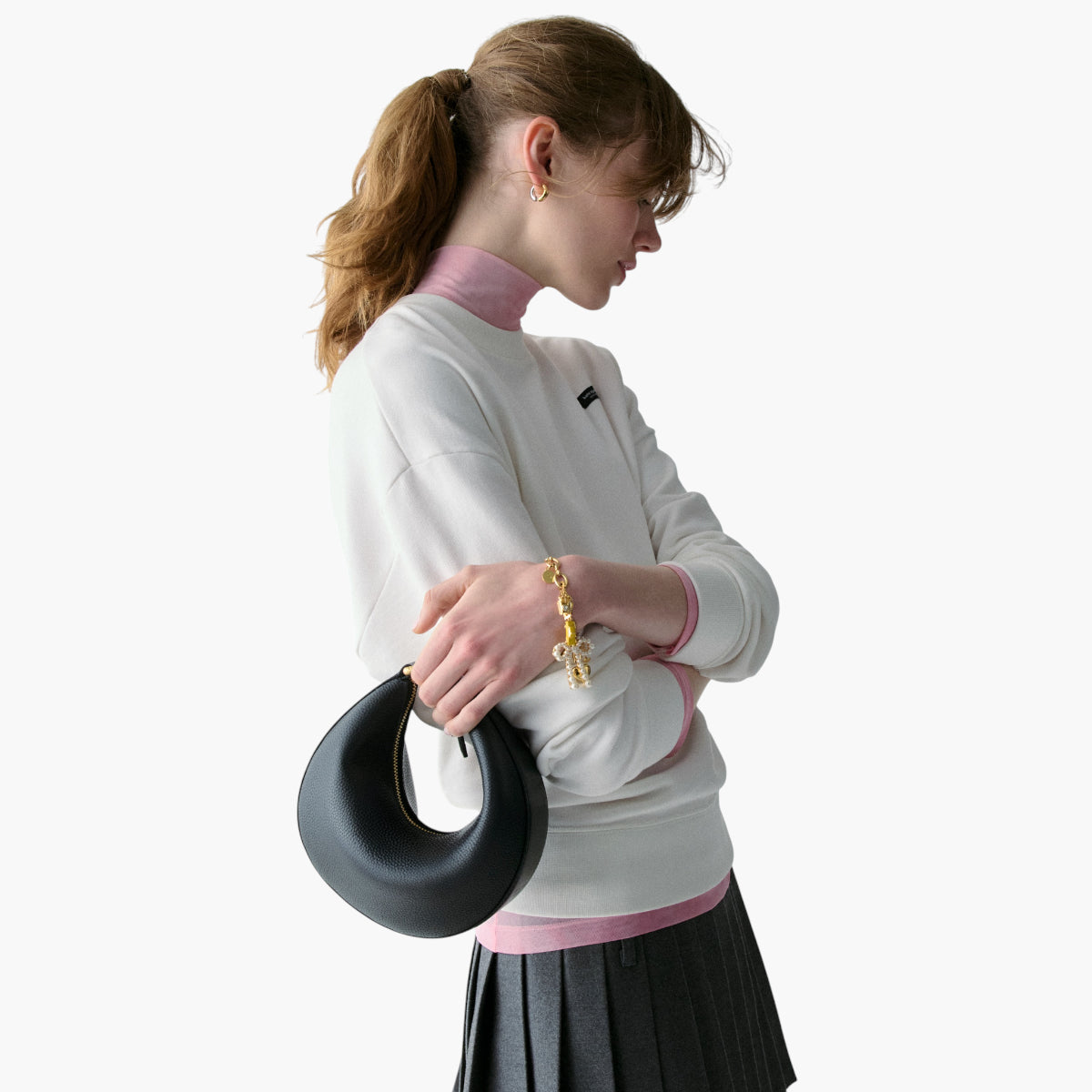 Kate Spade Duo Pebbled Leather Crossbody Bag | LEVISONS