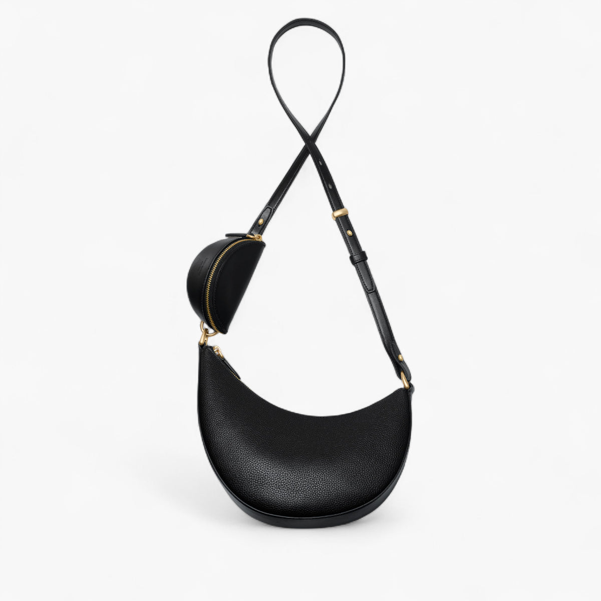 Kate Spade Duo Pebbled Leather Crossbody Bag | LEVISONS