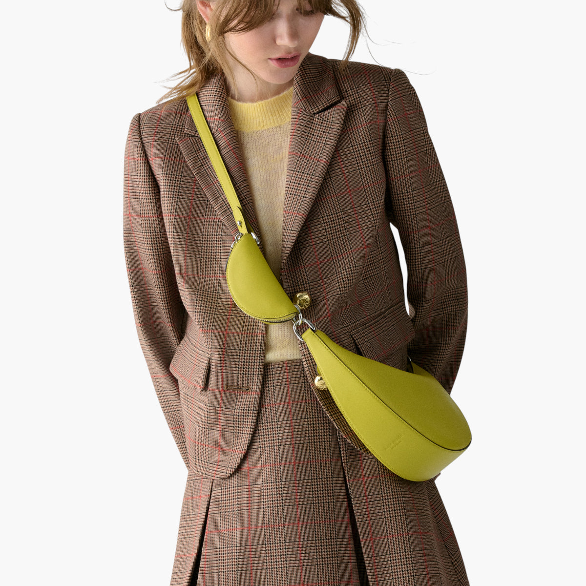 Kate Spade Duo Pebbled Leather Crossbody Bag | LEVISONS