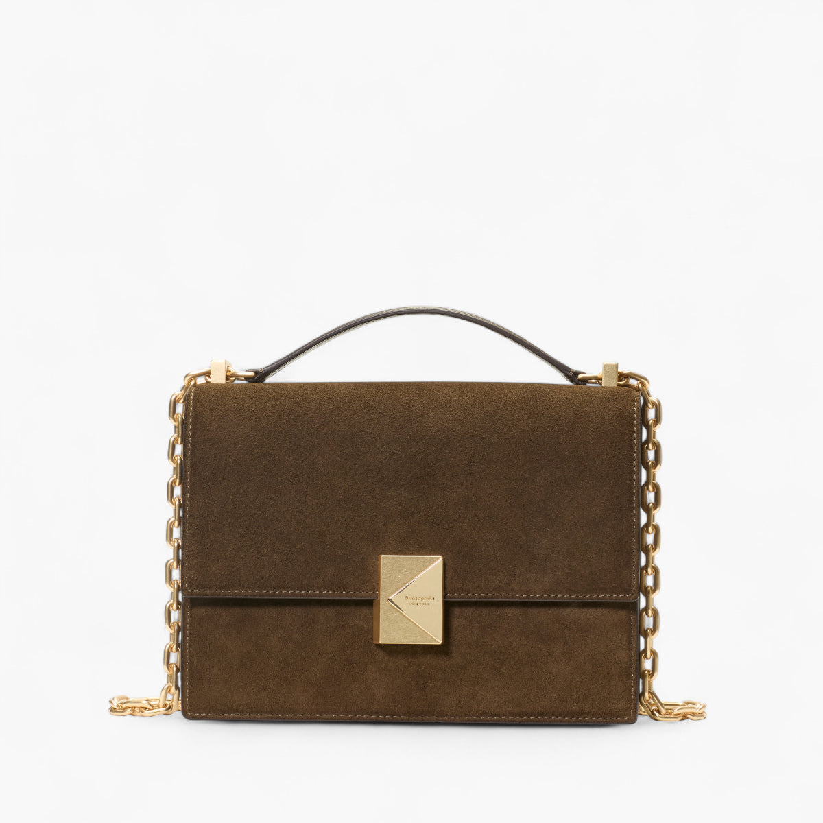 Kate Spade Deco Suede Chain Shoulder Bag | LEVISONS