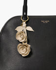 Kate Spade Charmed Rose Bag Charm | LEVISONS