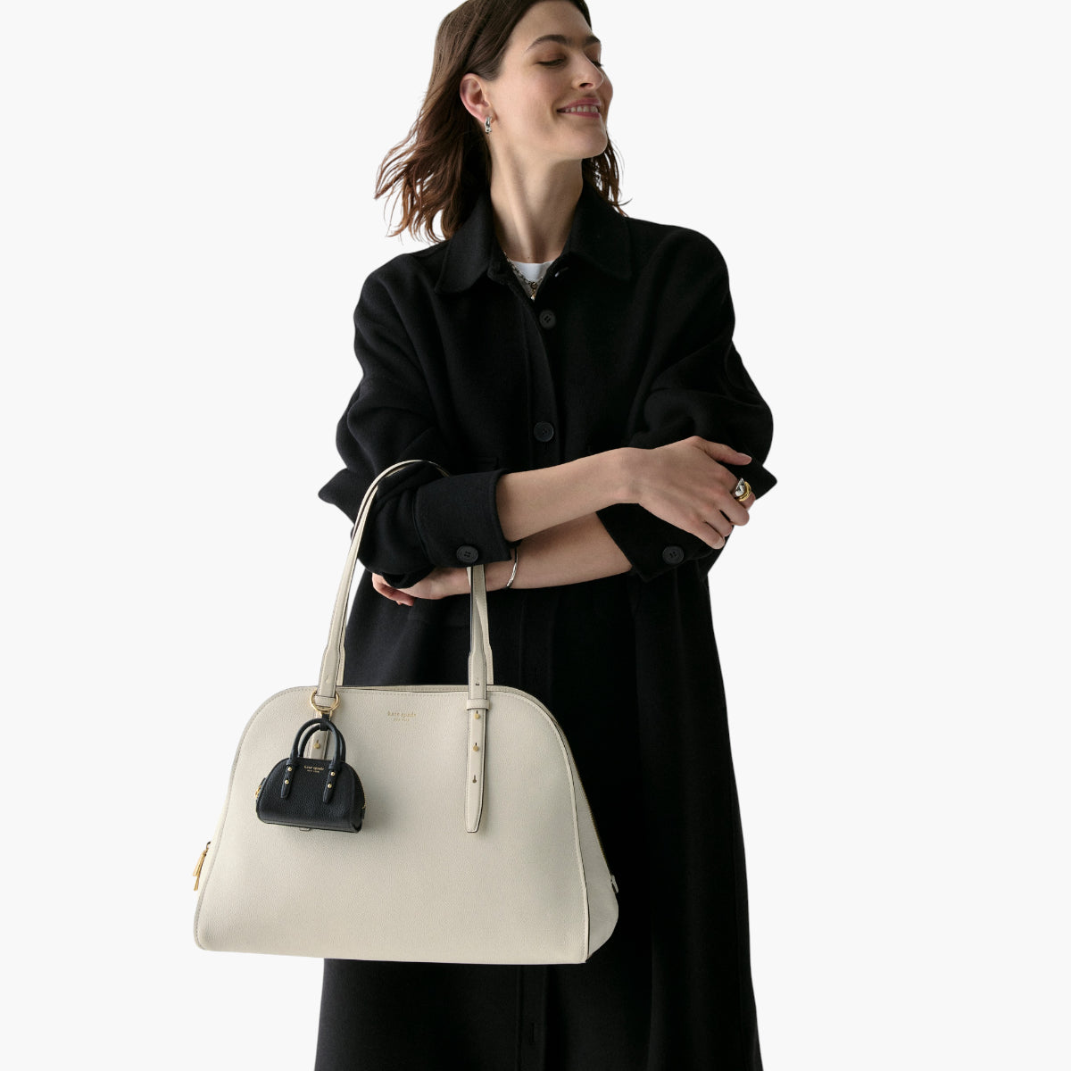 Kate Spade Charmed Nano Carryall Bag Charm | LEVISONS