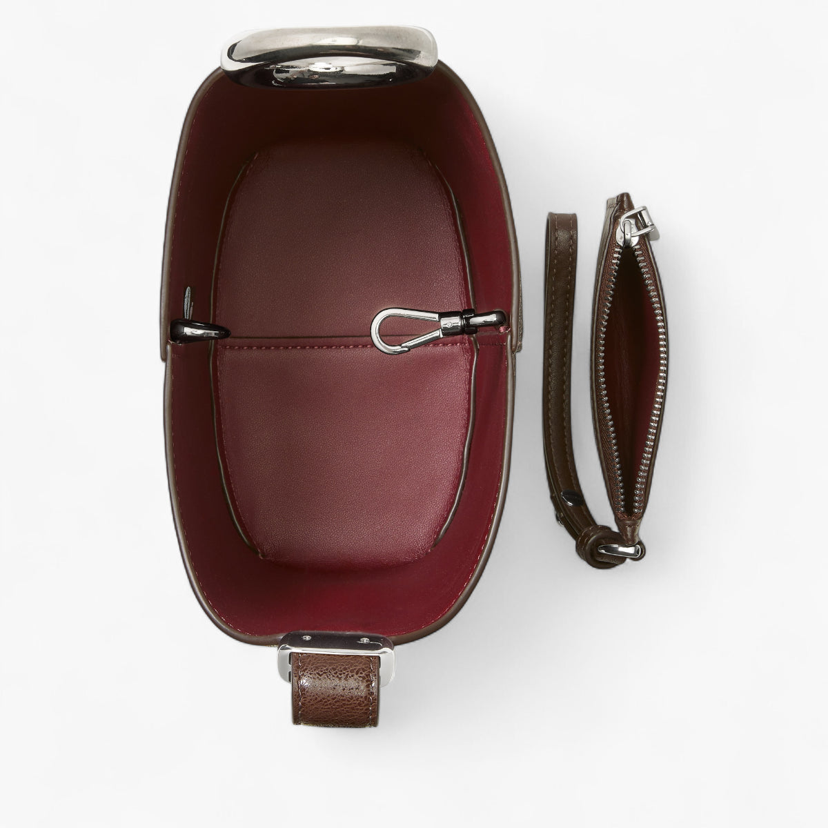 Kate Spade Halo Glazed Leather Mini Bucket Bag | LEVISONS