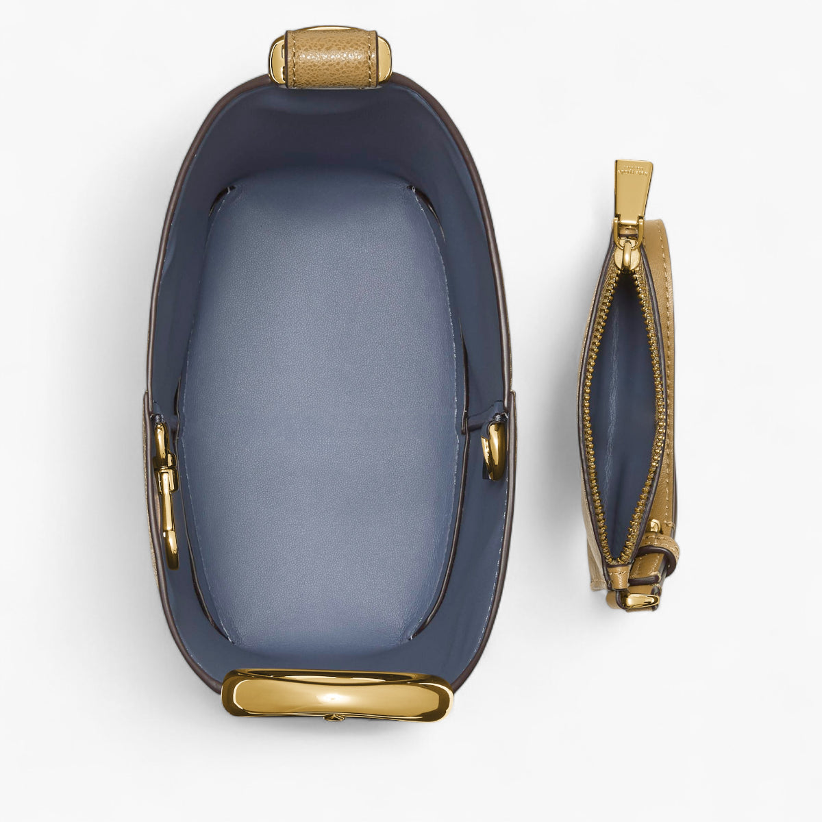 Kate Spade Halo Glazed Leather Mini Bucket Bag | LEVISONS