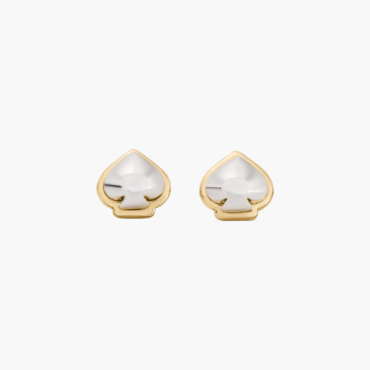 Kate Spade Sculpted Spade Mini Studs | LEVISONS