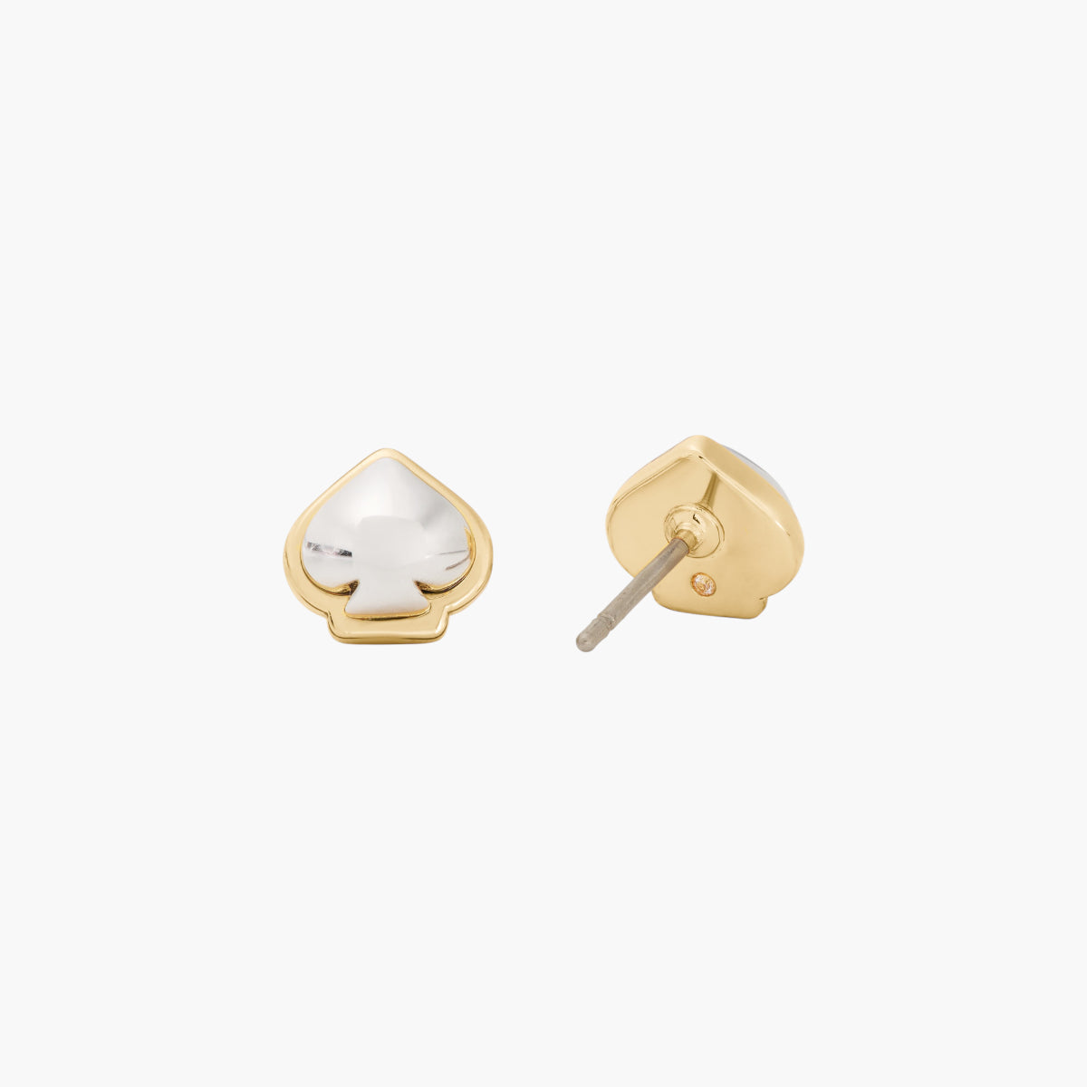 Kate Spade Sculpted Spade Mini Studs | LEVISONS