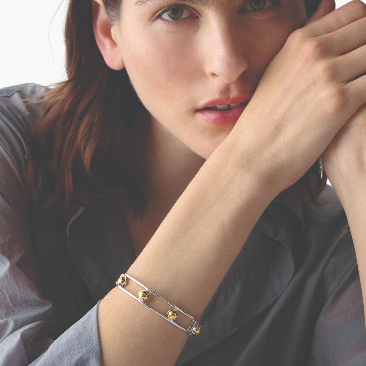 Kate Spade Sculpted Spade Cut Out Bangle | LEVISONS