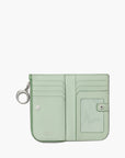 Kate Spade Halo Fine Grain Leather Small Slim Bifold Wallet | LEVISONS