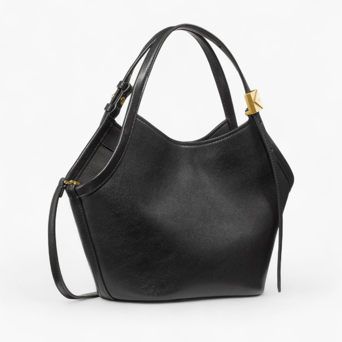 Kate Spade Deco Fine Grain Leather Small Tulip Tote | LEVISONS