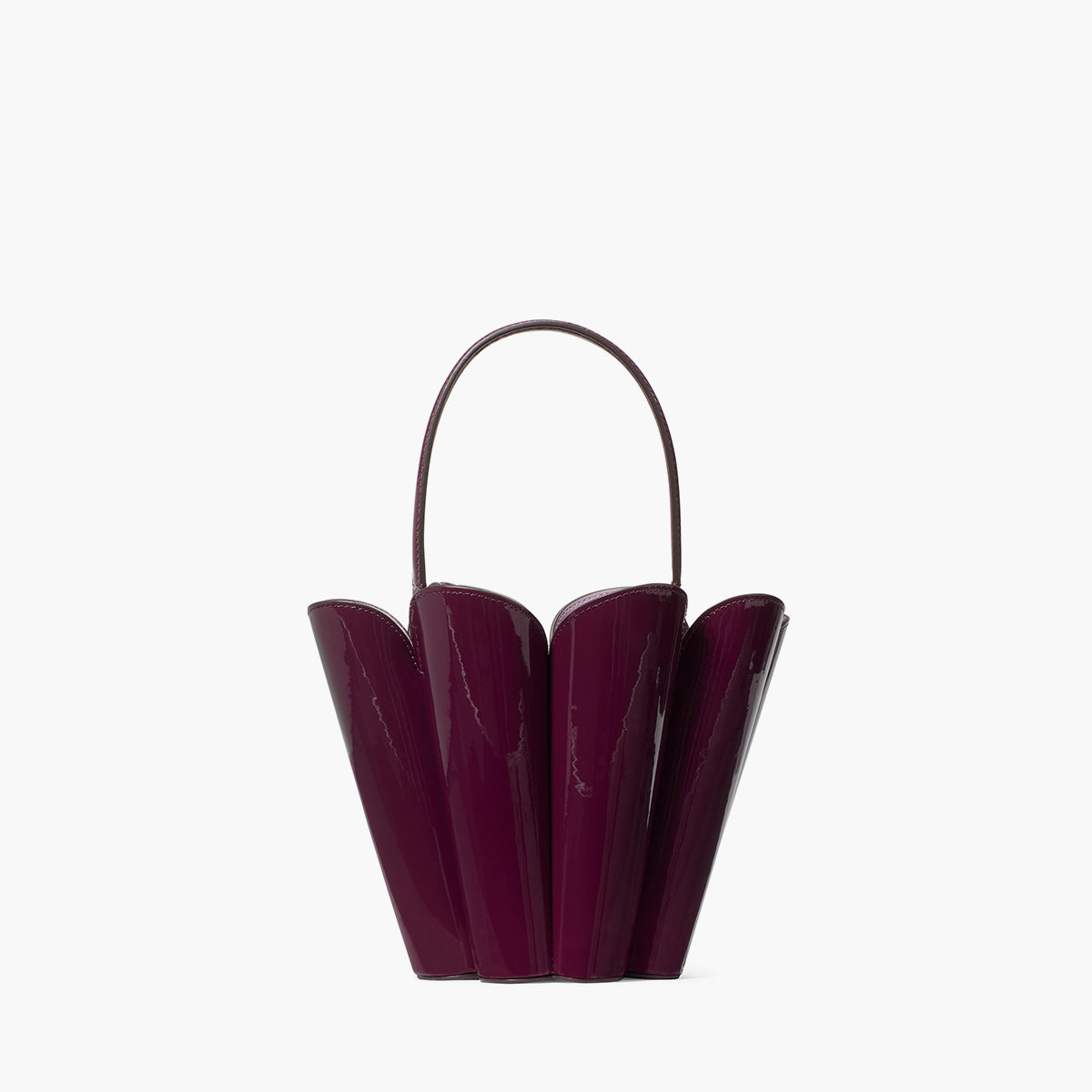 Kate Spade The Spade Patent Leather The Spade Flower Bucket Bag | LEVISONS