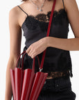 Kate Spade The Patent Spade Flower Bucket Bag | LEVISONS