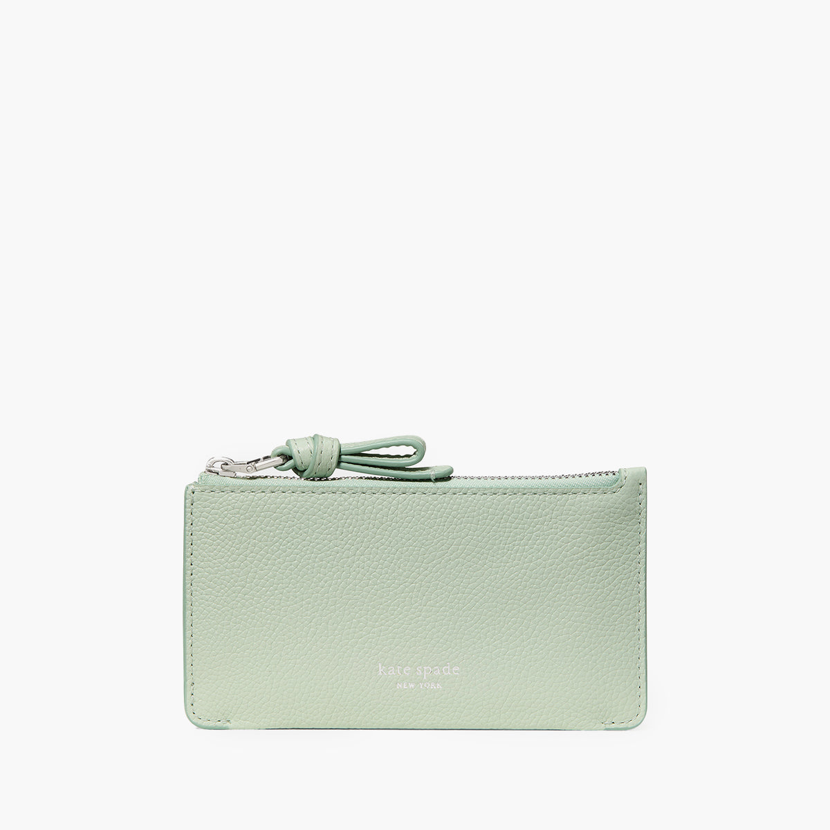 Kate Spade Loop Pebbled Leather Ew Zip Card Case | LEVISONS