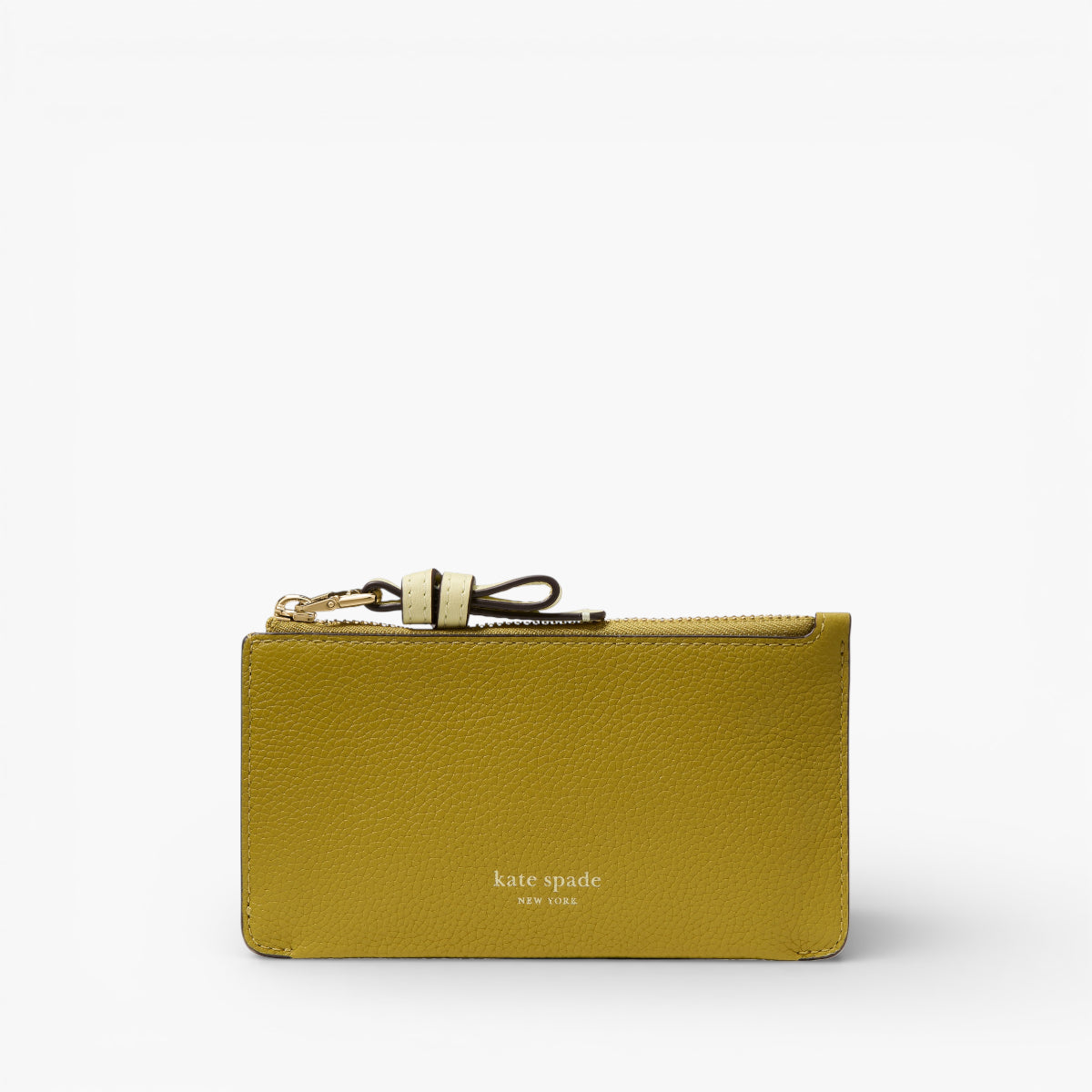 Kate Spade Loop Colorblocked Pebbled Leather Ew Zip Card Case | LEVISONS