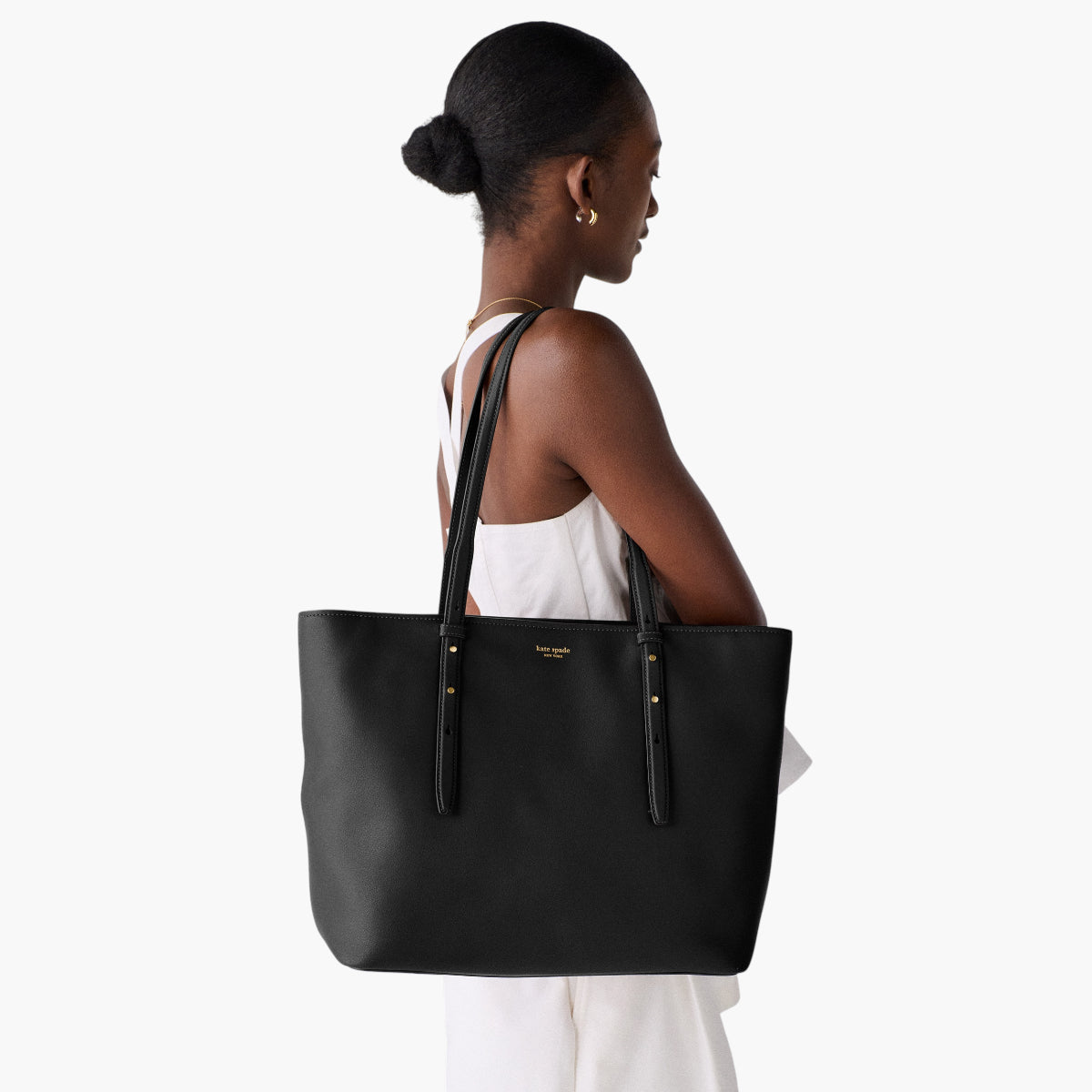 Kate Spade Do It All Fine Grain Leather Zip Tote Bag | LEVISONS