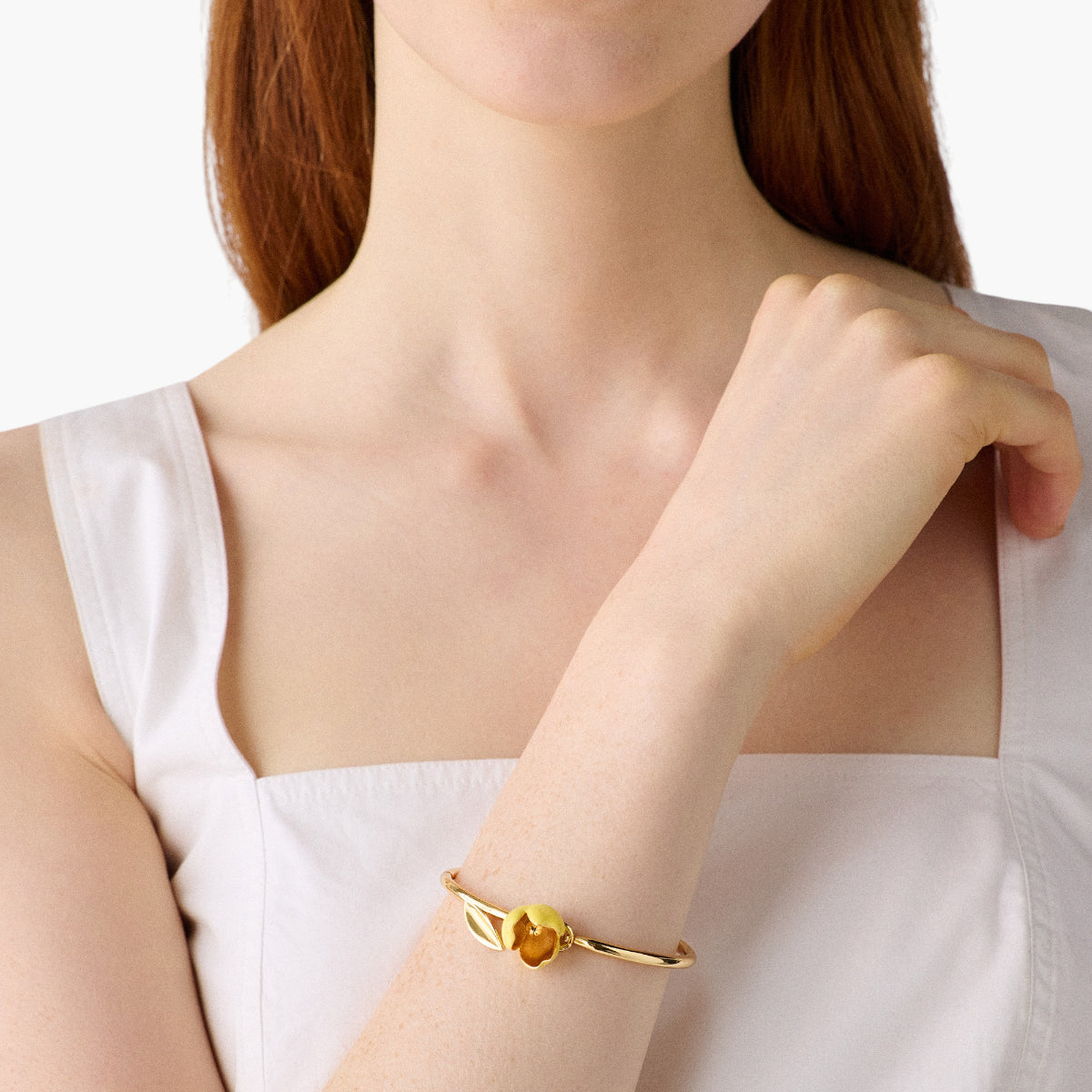 Kate Spade Golden Bloom Bangle | LEVISONS