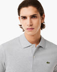 Lacoste Original L.12.12 Heathered Petit Piqué Cotton Polo Shirt | LEVISONS