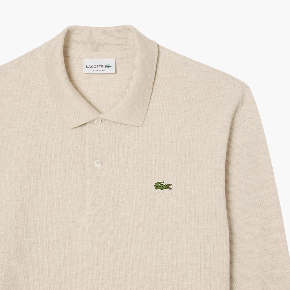 Lacoste Classic Fit Long Sleeved L.12.12 Polo Shirt | LEVISONS