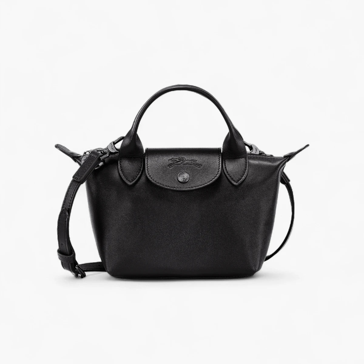 Longchamp Le Pliage Xtra Top Handle Bag Black | LEVISONS