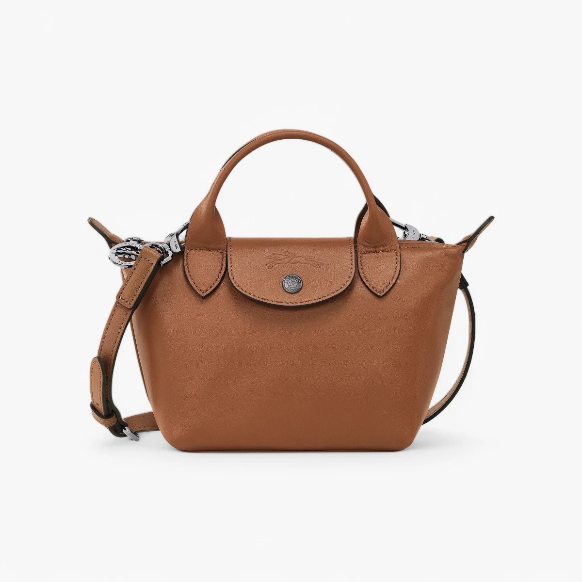 Longchamp Le Pliage Xtra Top Handle Bag Cognac | LEVISONS