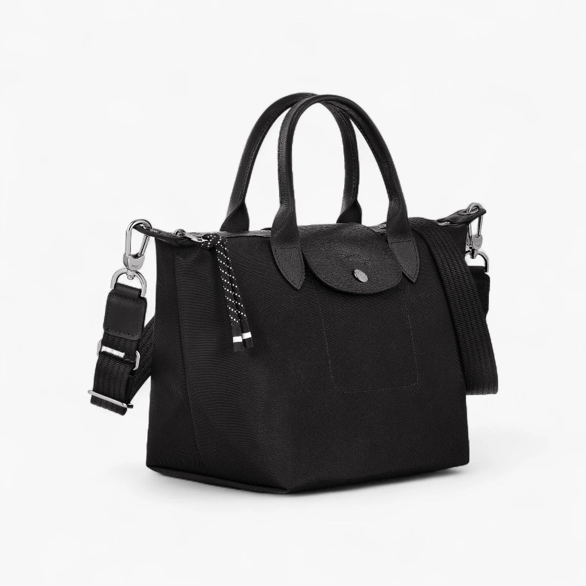Longchamp Le Pliage Energy Top Handle Bag Black | LEVISONS