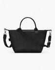 Longchamp Le Pliage Energy Top Handle Bag Black | LEVISONS
