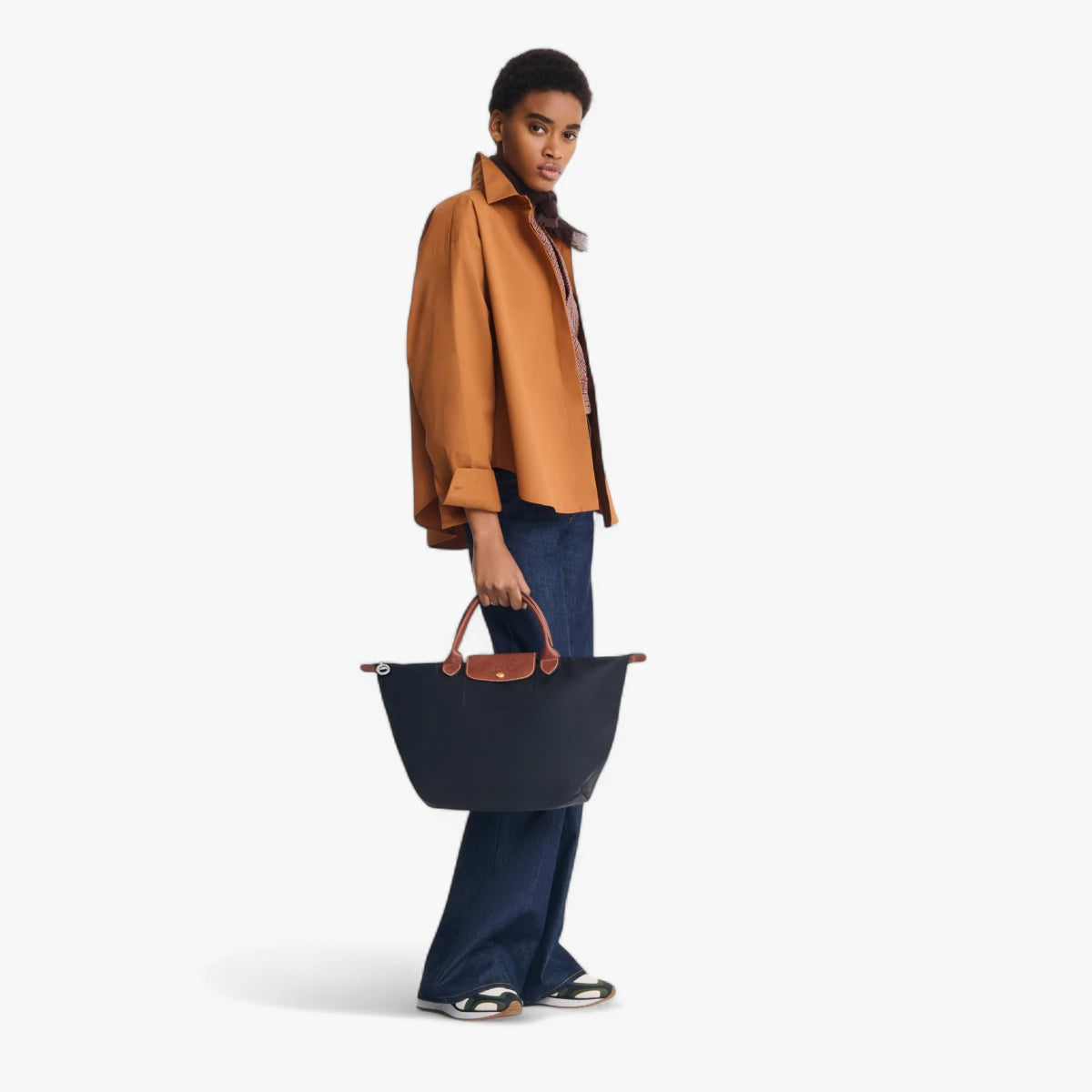 Longchamp Le Pliage Original Top Handle Bag Black | LEVISONS