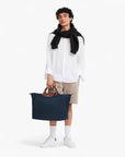 Longchamp Le Pliage Original Travel Bag Navy | LEVISONS