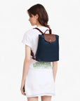 Longchamp Le Pliage Original Backpack Navy | LEVISONS